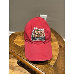 NCAA Final‎ Four Basketball Tournament 2005 St Louis Ball Hat Cap Red